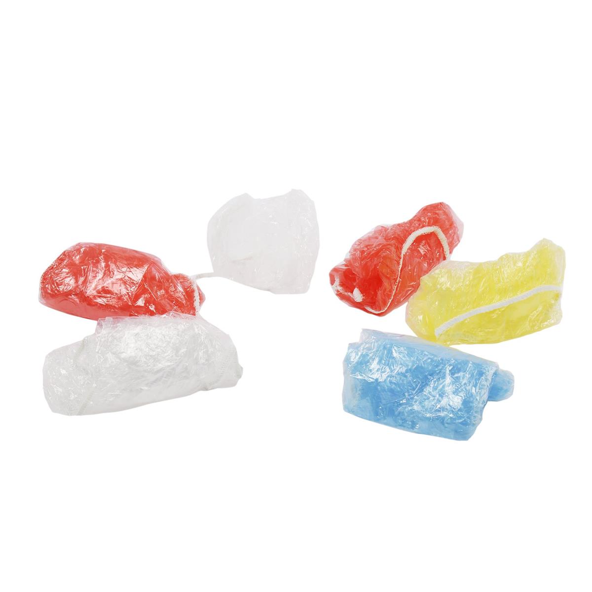 Bodico 6-pc Shower Caps, printed polybag