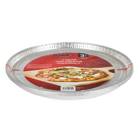 TITAN FOIL PIZZA PAN 3/PK
