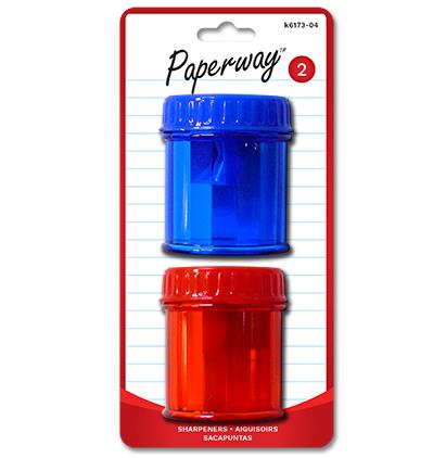 PENCIL SHARPENERS - 2 PCS RESERVOIR