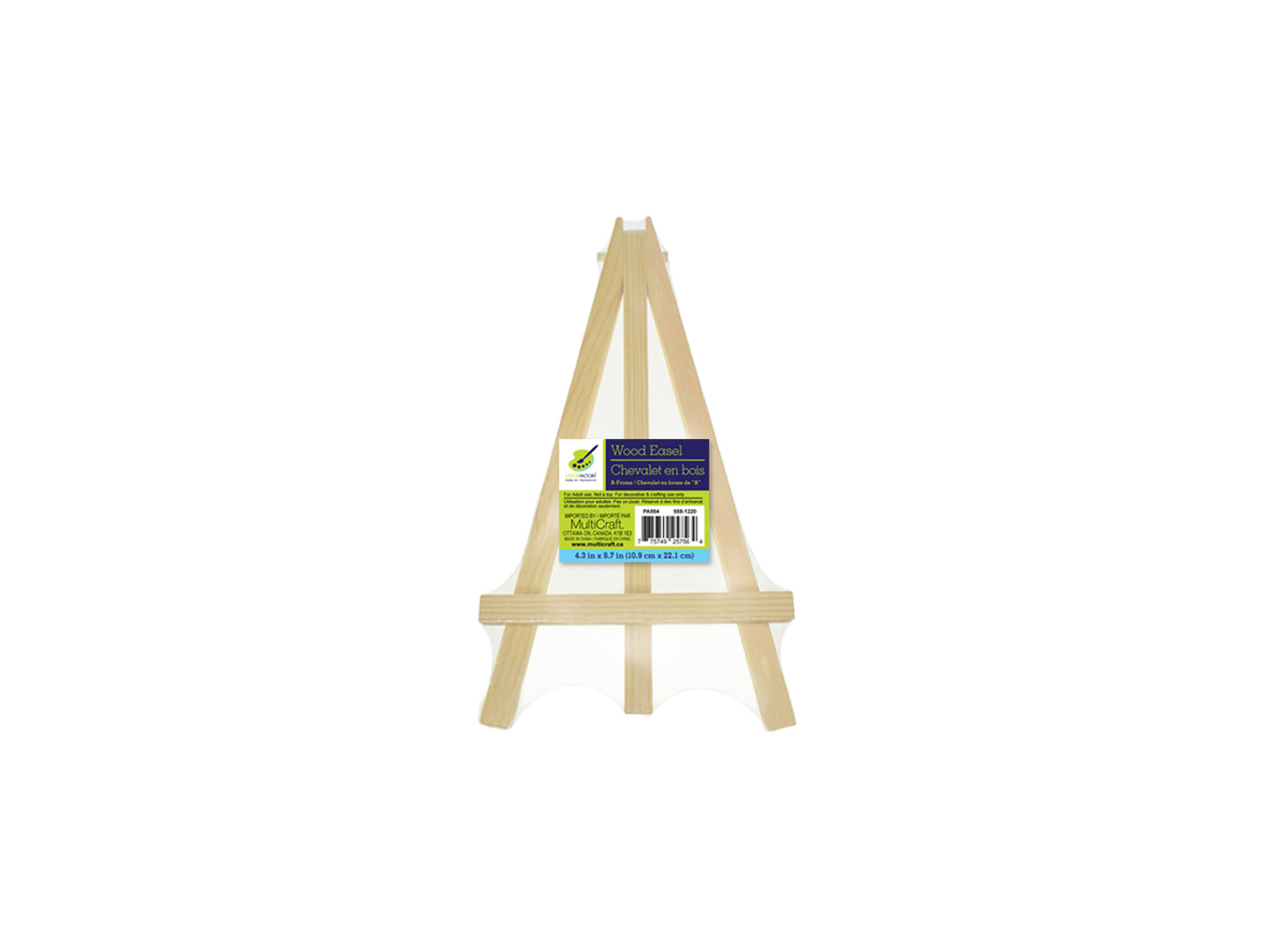 Color Factory Easel: 4.3"x8.7" A-Frame