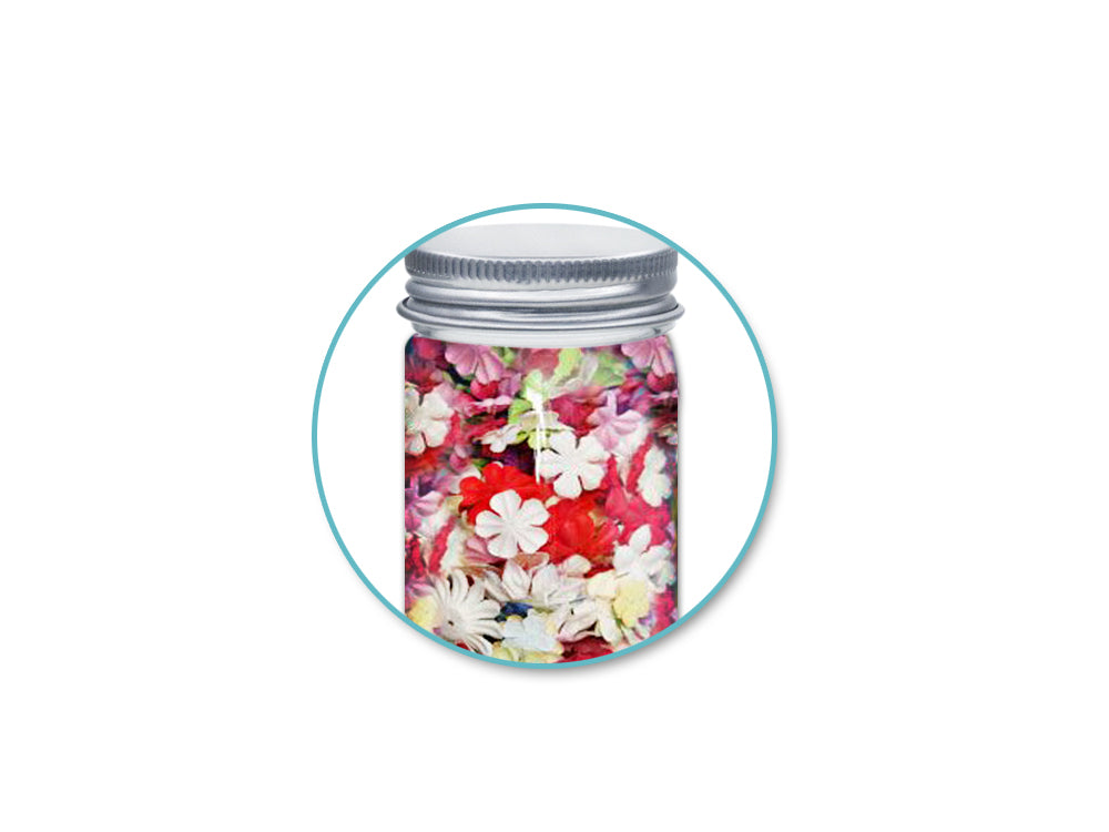 Craft Storage: 4.1x11cm (125ml) Plastic Cylinder Jar 2pc w/Alum Screw-Top