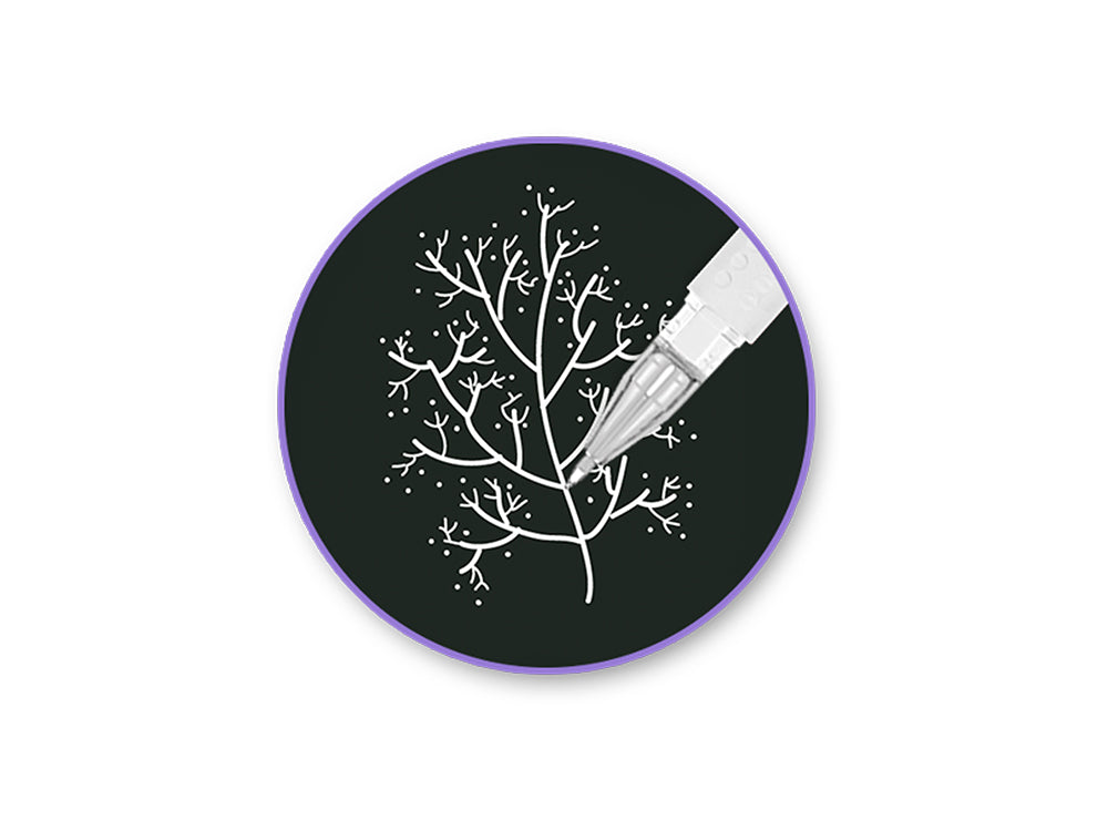 Scrapbook Gel Pens: 4/pack Acidfree Assorted PhotoSafe F) Black & White Mix