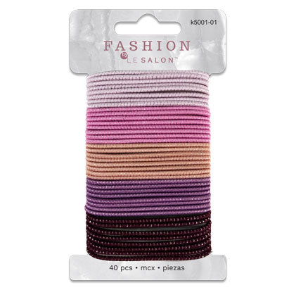 HAIR ELASTIC - 40 PCS 8*14CM
