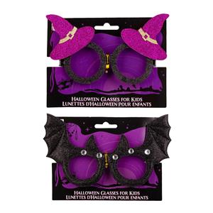 Party Gear Kids Glasses, Spider/Bat 2asst, T.O.C