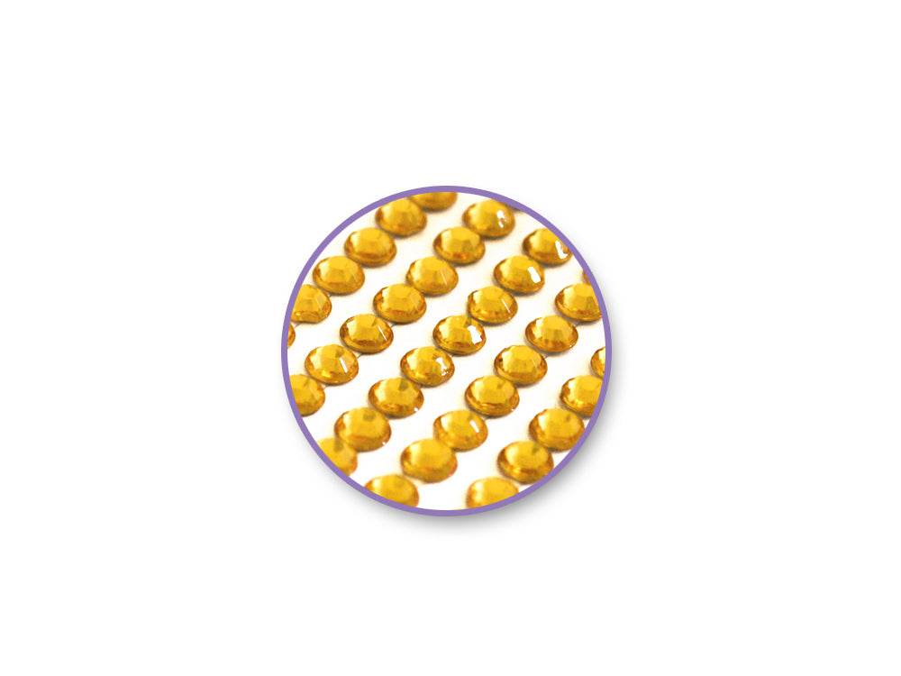 Paper Craft Sticker: 4mm Gem Lines 1029pc Value-Pack A) Gold