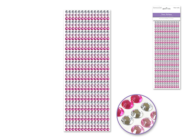 Paper Craft Sticker: 6mm Gem Lines 504pc Value-Pack F) Princess