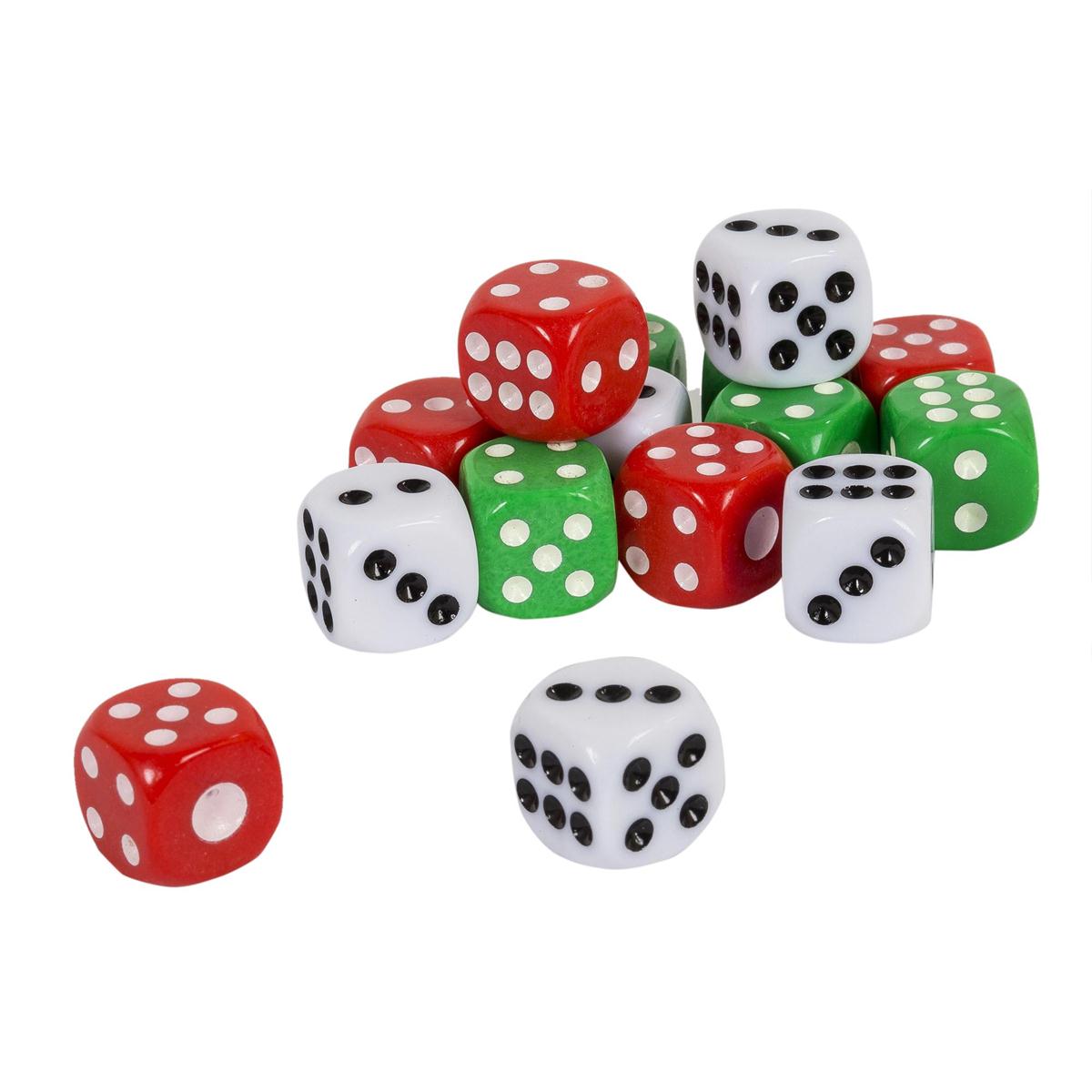 15-pc Poker Dice, b/c