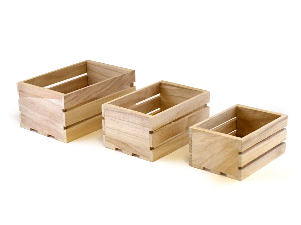 Wood Craft: Crate Caddy Set 3/Set