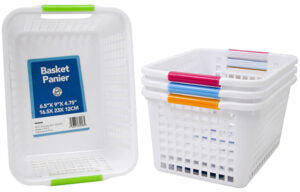 Basket with Colour Handle