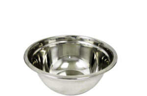 Stainless Steel Mixing Bowl with Duo Finish