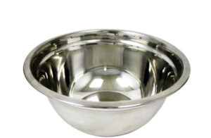 Stainless Steel Mixing Bowl with Duo Finish