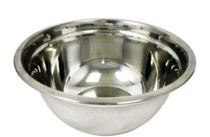 Stainless Steel Mixing Bowl with Duo Finish