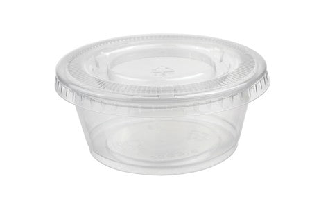 3.25 OZ PP PORTION CUP AND LID COMBO 15/BAG 36/CS