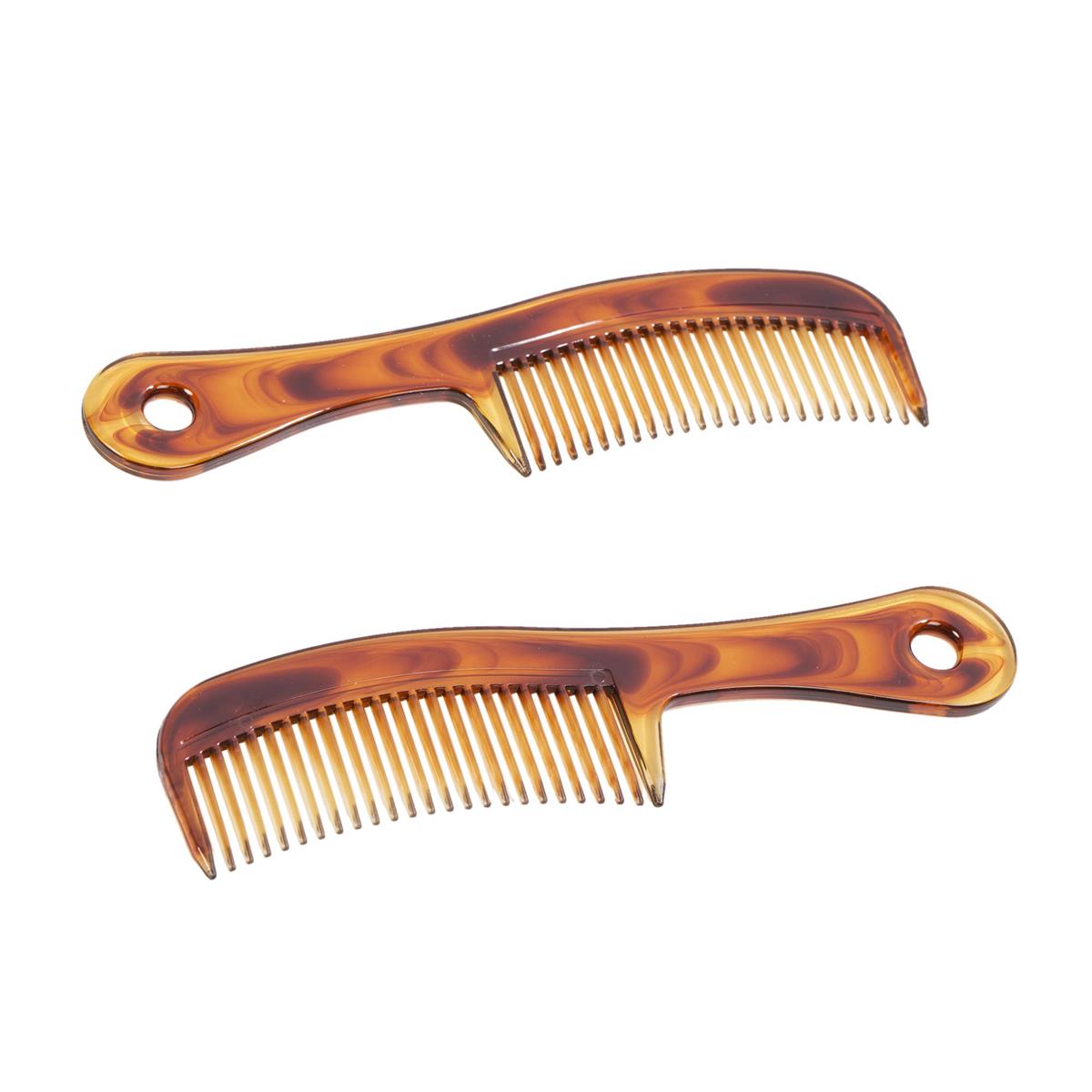 Bodico 2-pc Mini Detangler Comb, 2 col., b/c(HZ)