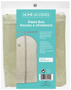 Bag Dress with Zipper