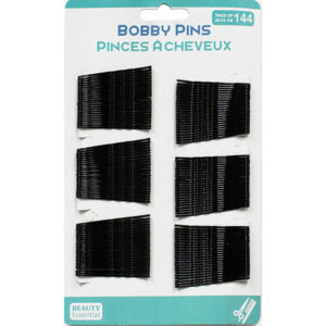 Bobby Pins with Tips 144Pc