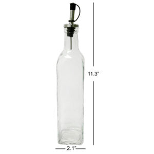 Oil/Vinegar Glass Bottle with Pourer