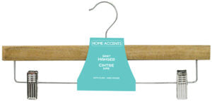 Hanger Wooden Skirt with Clips