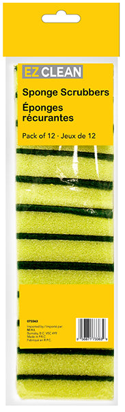 Sponge Scrubber Scourer 12Pk