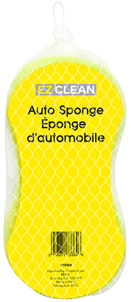 Sponge Auto Kidney Shp Yellow
