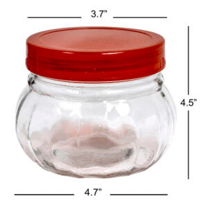 Ribbed Jar