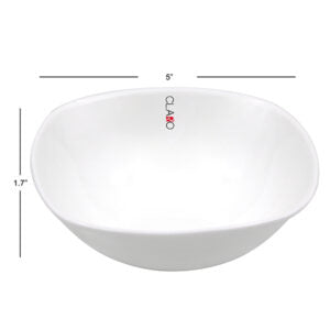 Plain Square Bowl Soup