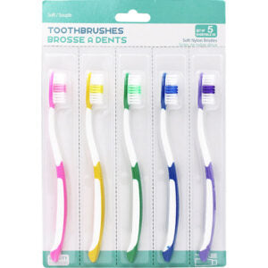 Toothbrush Adult 5Pk