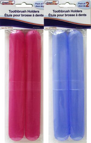 Travel Toothbrush Holder 2Pk