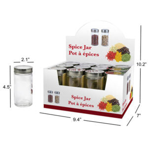 Spice Jar with Window Lid