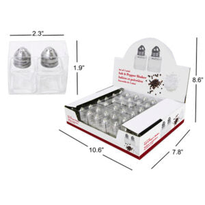 Shaker Salt/Pepper Set Mini 2Pk