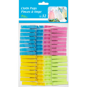 Cloth Pegs 32Pk