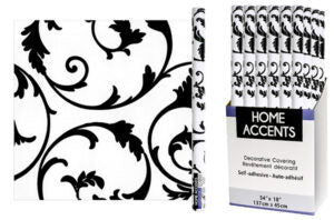 Shelf Liner Black & White