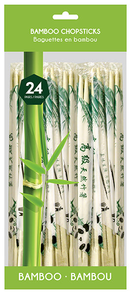 Chopstick Bamboo 24 Pairs