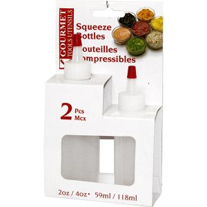Dispenser Squeeze Bottle 2Pc