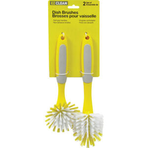 Brush Dish with Soft Handle 2Pk