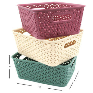 Basket Weave Colourful Small