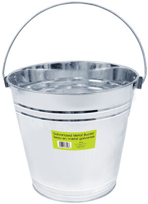 Bucket Galvanized Metal