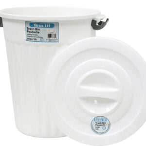 Wastebasket with Latch