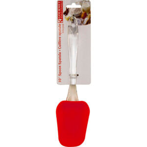 Clear Handle Silicone Spoon Spatula