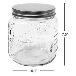 Vintage Glass Jar