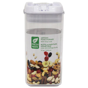 Canister with Easy Lock Lid