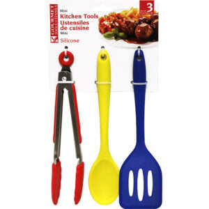 Silicone Cooking Utensils Mini 3Pk
