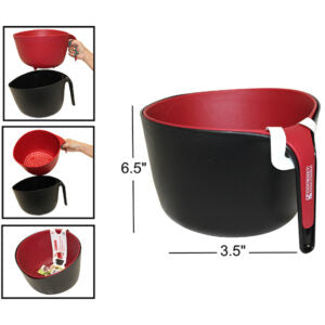Bowl & Colander Set 2 Pc