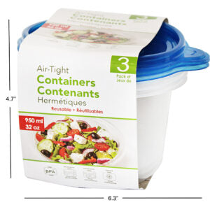 Multipack Container Round 3Pk