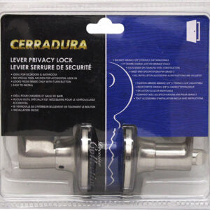 Lock Privacy Lever Satin