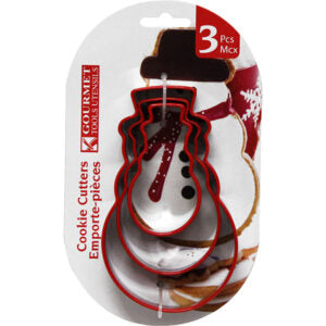 Cutter Cookie Snowman 3Pk