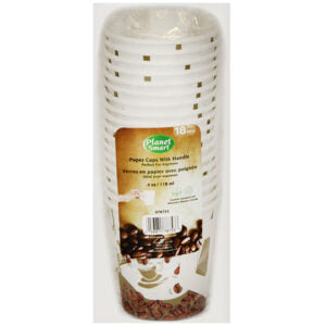 Paper Cup w/Handle 18Pk