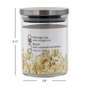 Jar Storage Borosilicate with Airtight Lid
