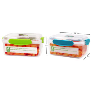 Container QuadLock w/Vented Lid