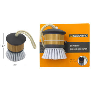 Brush Scrub with Bamboo Handle